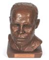 (ART.) HARDISON, INGE. Giants in History. Six anodized plaster busts of noted African Americans: Benjamin Banneker, Charles Richard D